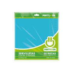Servilletas Cóctel - Party Is On - 50 Pzas