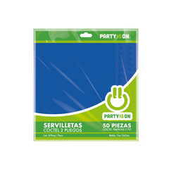 Servilletas Cóctel - Party Is On - 50 Pzas