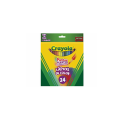 Colores Crayola Con Sacapuntas 24 Pzas