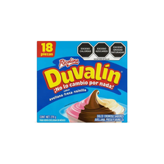 Duvalín Tri Sabor - Ricolino - 18 piezas