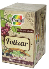 Té Folizar - Therbal - 36 pzas
