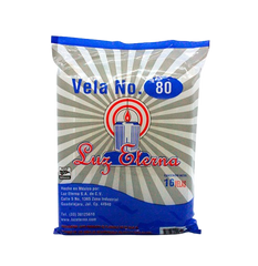 Vela #80 - Luz Eterna - 16 Piezas