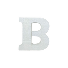 Letras y números de hielo seco 13 cm