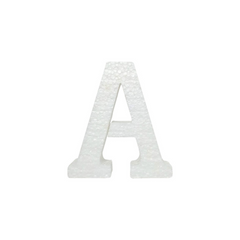 Letras y números de hielo seco 13 cm