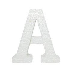 Letras y números de hielo seco 20 cm