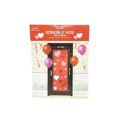 Decoración de puerta San Valentín 2 Pzas
