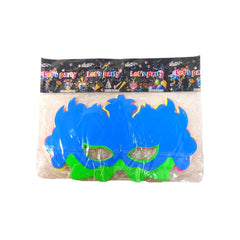 Antifaz Cartón Fluo - Let's Party - 12 Piezas