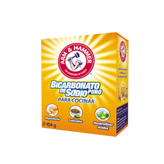 Bicarbonato de sodio puro para cocinar - Arm & Hammer - 454 g