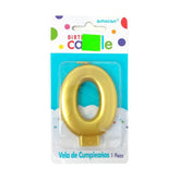 Birthday Candle Vela Dorada - Amscan