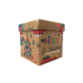 Caja de Regalo Navideña 20x20 cm