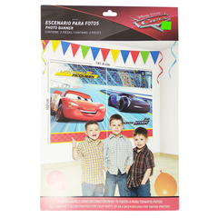 Cars Escenario para Fotos - 2 piezas
