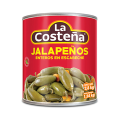 Jalapeños Enteros - La Costeña - 2.8 kg
