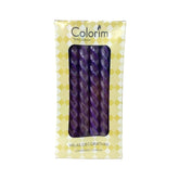 Velas Decorativas Espiral - Colorim - 12 Piezas
