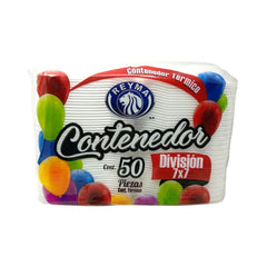 Contenedor con División - Reyma - 50 piezas