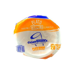 Platos Hondos Térmicos PH6 - Convermex - 20 Piezas