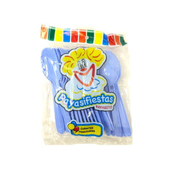 Cucharas Medianas de Colores - Payasifiestas - 25 Piezas
