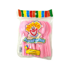 Cucharas Medianas de Colores - Payasifiestas - 25 Piezas