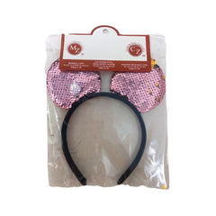 Diadema Ratona de Lentejuelas Reversible - VM Fiesta