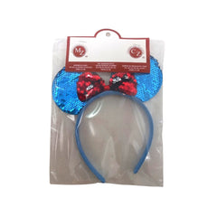 Diadema Ratona de Lentejuelas Reversible - VM Fiesta