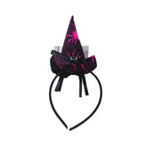 Diadema con Sombrero de Bruja
