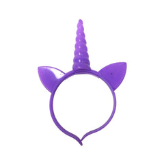 Diadema Unicornio con Luz - VM Fiesta