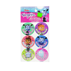 Vampirina Distintivos 24 Pzas