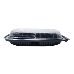 Ensaladera con divisiones CP25173D con tapa 2 Pzas