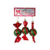 Esferas con forma de Dulces - 3 Piezas