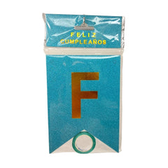 Letrero colgante "Feliz Cumpleaños" Diamantado - VM Fiestas