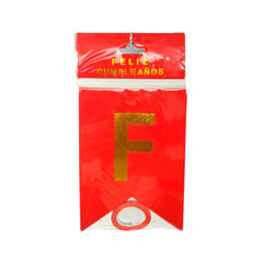 Letrero colgante "Feliz Cumpleaños" Diamantado - VM Fiestas