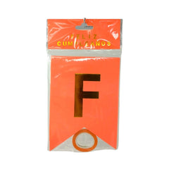 Letrero Colgante Colores Fosforescentes - VM Fiestas