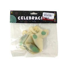 Globos Transparentes Confeti - Celebración - 5 Piezas