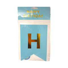 Letrero Colgante "Happy Birthday" - VM Fiestas