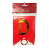 Letrero Colgante Happy Birthday - VM Fiestas