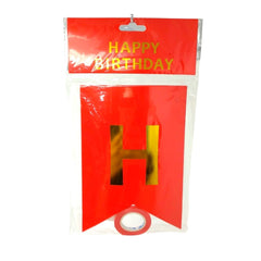 Letrero Colgante "Happy Birthday" - VM Fiestas