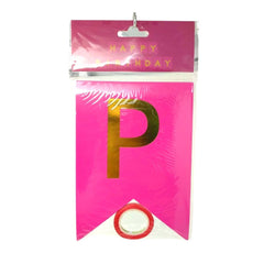 Letrero Colgante Happy Birthday - VM Fiestas