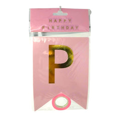 Letrero Colgante Happy Birthday - VM Fiestas