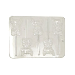 Molde para paletas de Cabeza de Conejos