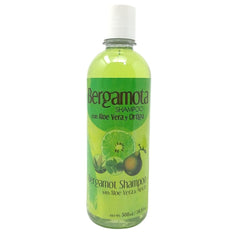 Shampoo de bergamota con aloe vera y ortiga - Lenico - 500 ml