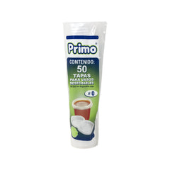 Tapa para Vaso #0 - Primo - 50 Pzas