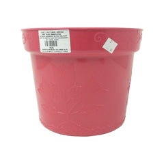 Maceta grabada en color rojo N°6