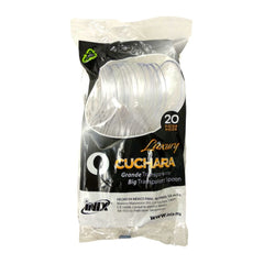 Luxury Cubiertos Transparentes - Inix - 20 Piezas