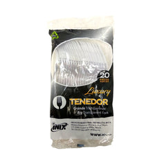 Luxury Cubiertos Transparentes - Inix - 20 Piezas