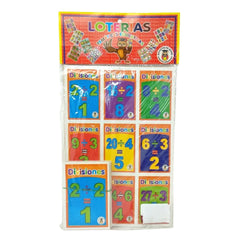 Lotería didáctica de divisiones