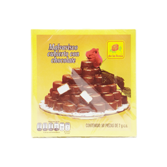 Malvavisco Cubierto con Chocolate - De La Rosa - 50 piezas