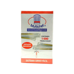 Multichef Palillos Redondos - Alceda - 1000 Piezas