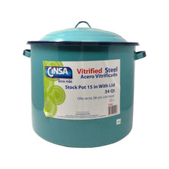 Olla recta con tapa Cinsa 38 cm