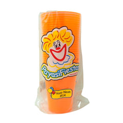 Vasos de Plástico #14 Neón - Payasifiestas - 25 Piezas