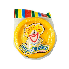 Platos de plástico #2 - Payasifiestas - 25 Piezas