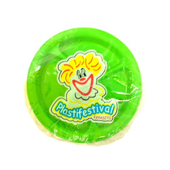Platos de Plástico con división #5 - Payasifiestas - 25 Piezas